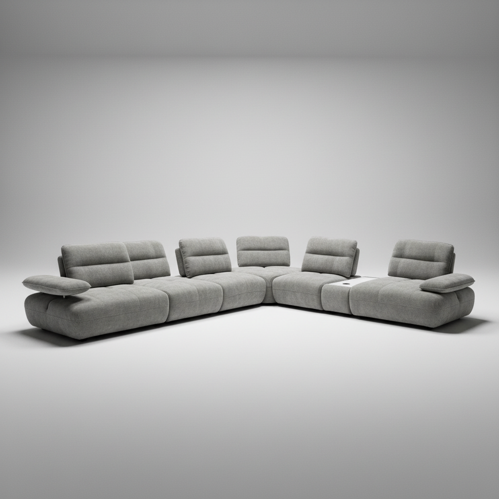 Vivaldi Fabric Modular Sofa Set