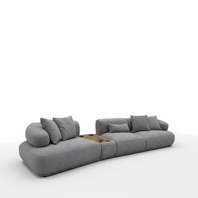 Sergio Fabric Sofa