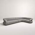 Load image into Gallery viewer, Nova Full Leather Corner Sofa Set
