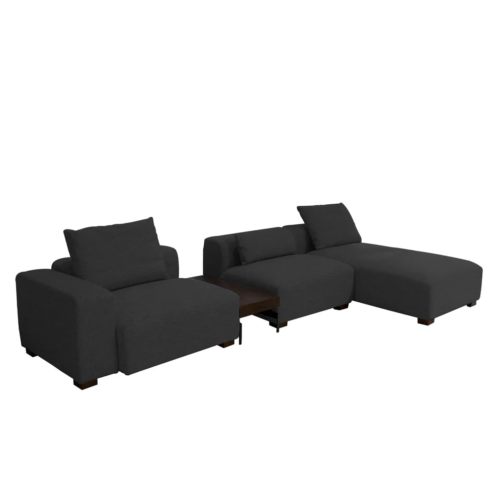 Hague 4pce Modular Lounge Suite + Coffee Table