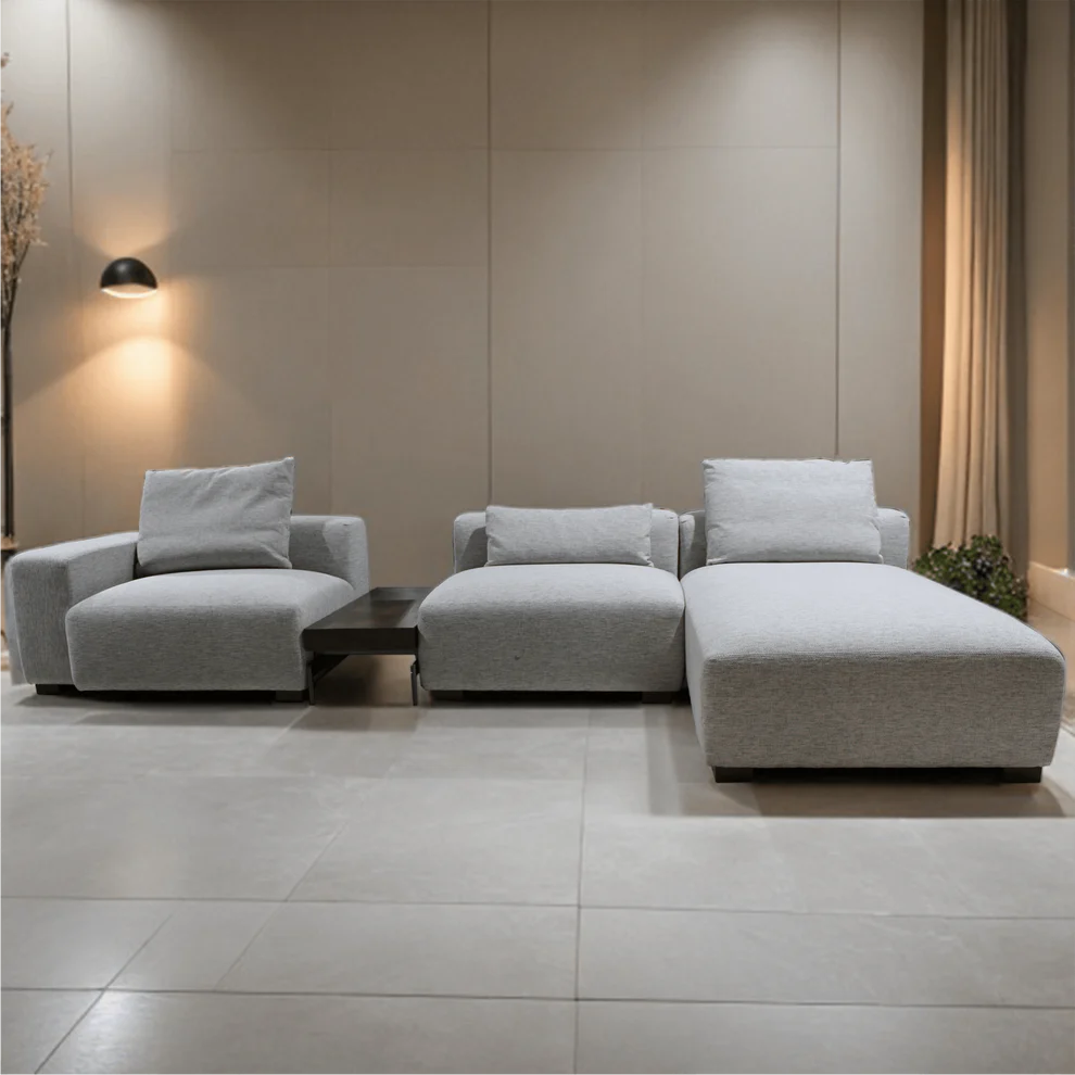 Hague 4pce Modular Lounge Suite + Coffee Table