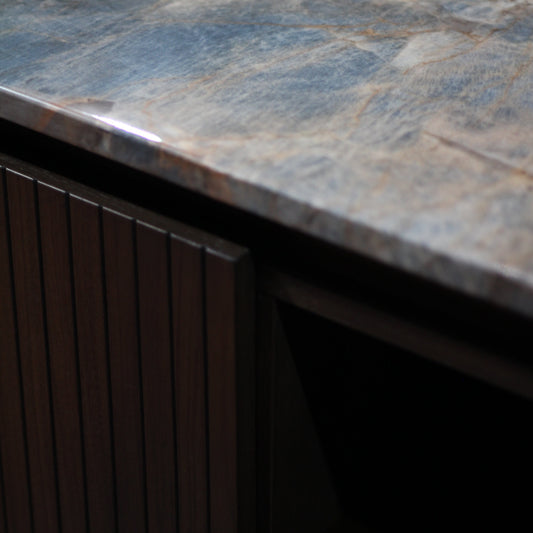 Dome Marble Tv Unit