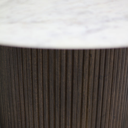 Morgan Round Marble Dining Table