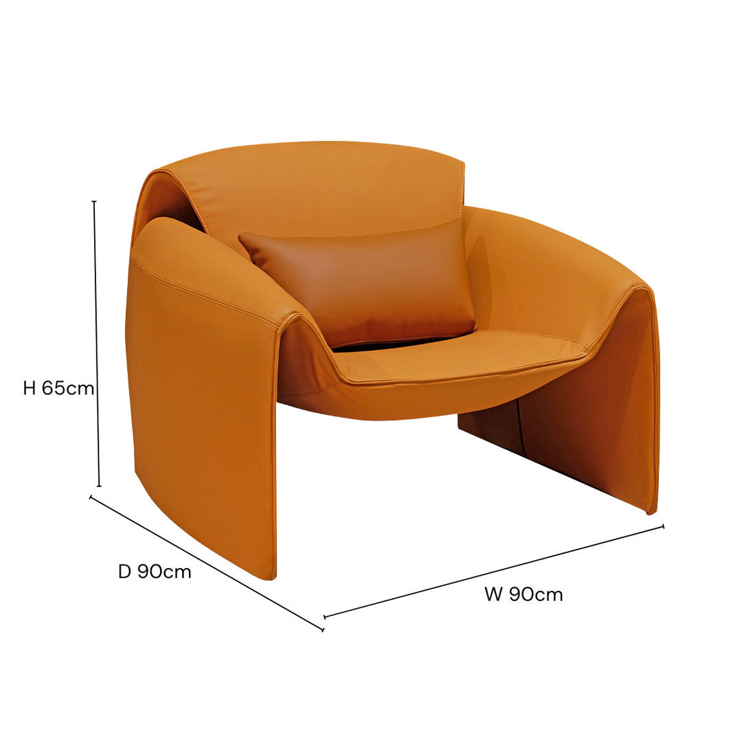 Ken Leisure Chair Orange