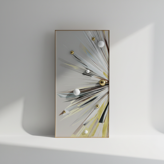 3D On Matt + Physical Al002 Gold Frame 80*160 Ltc-23092000