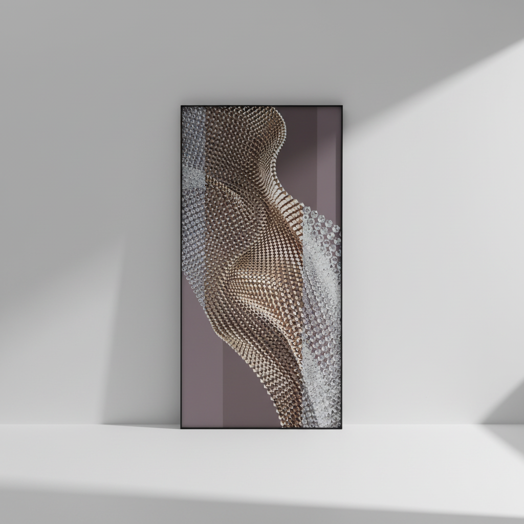 3D On Matt Al002 Black Frame 80*160 Ltd-23090010