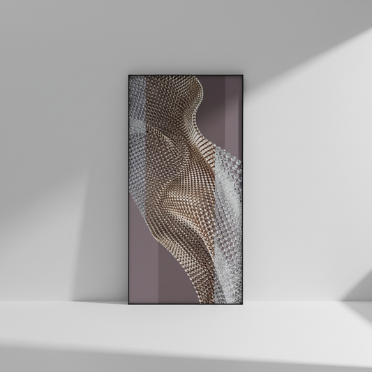 3D On Matt Al002 Black Frame 80*160 Ltd-23090010