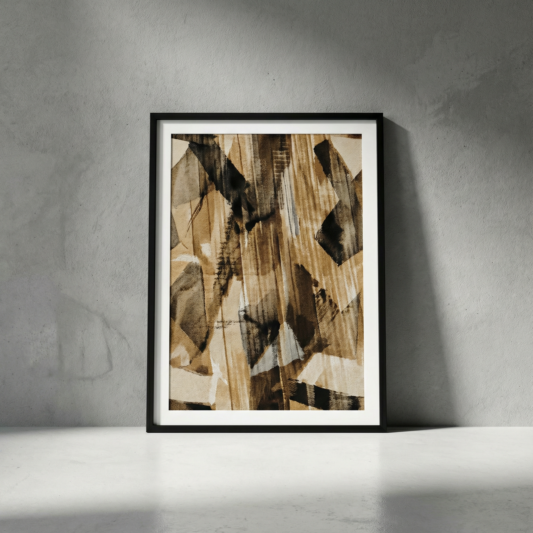 3D On Matt Al002 Black Frame 80*120 Ltz-24030505