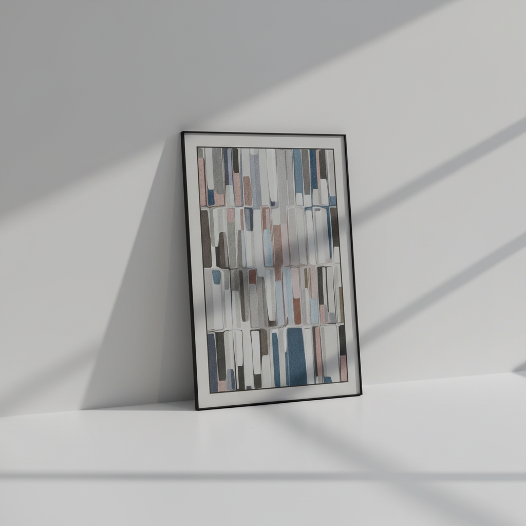 3D On Matt Art Al002 Black Frame 80*120 - Ltz-24030504