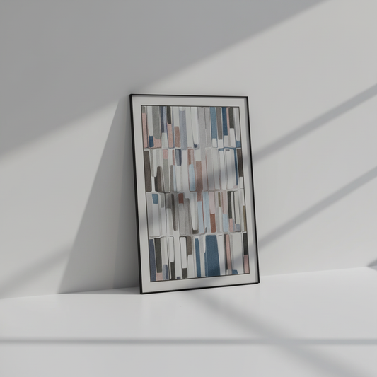 3D On Matt Art Al002 Black Frame 80*120 - Ltz-24030504