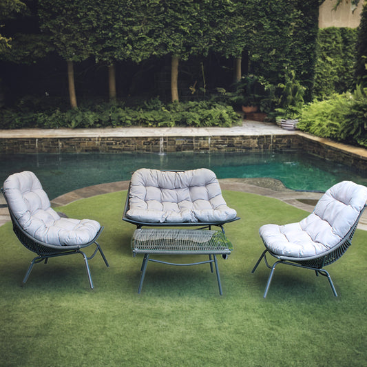 Charlie 4Pc Woven Outdoor Sofaset Rs-102S, Rs-102S, Rd-102