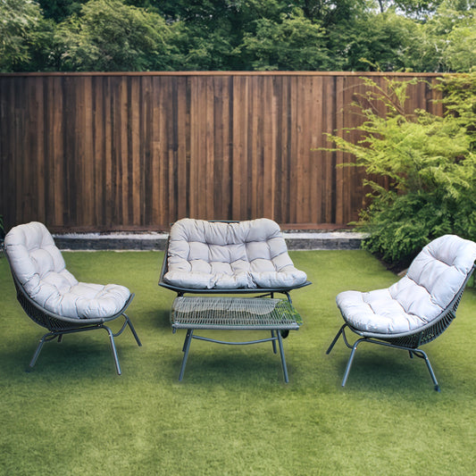 Charlie 4Pc Woven Outdoor Sofaset Rs-102S, Rs-102S, Rd-102