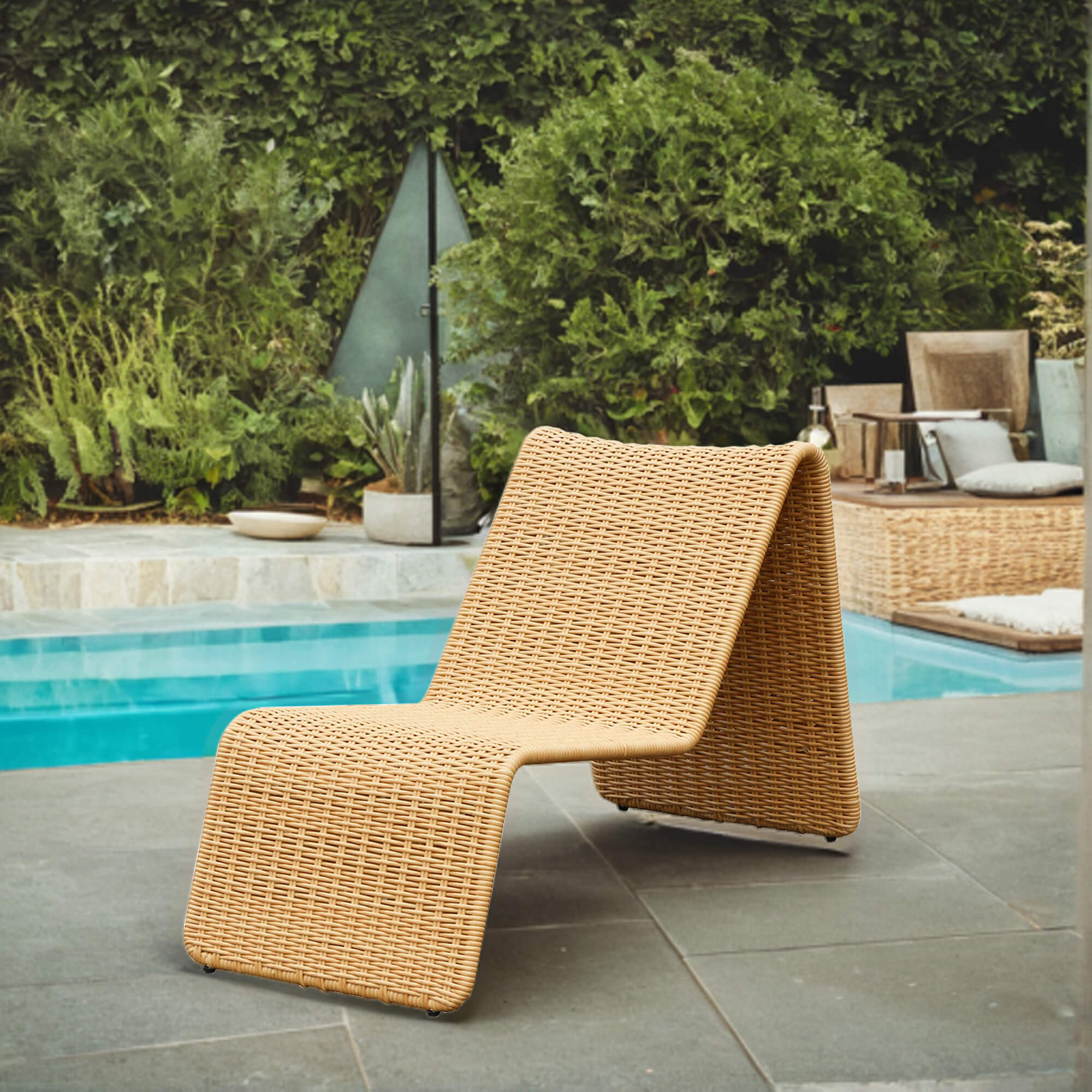 Zahra Oudoor Woven Lounge Chair Hl-Es2450009