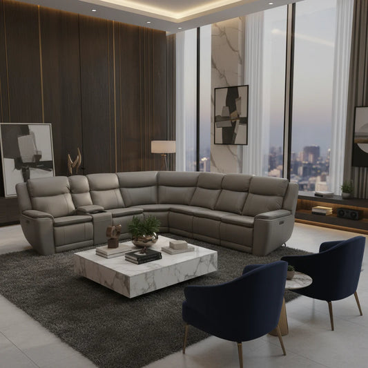 Blanco Corner Motion Sofa Set