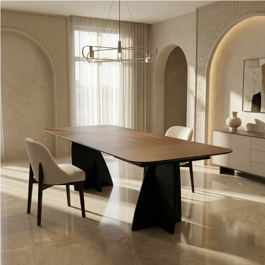 Dino Walnut Dining Table