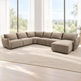 Load image into Gallery viewer, Lenox Fabric Corner Sofa Set
