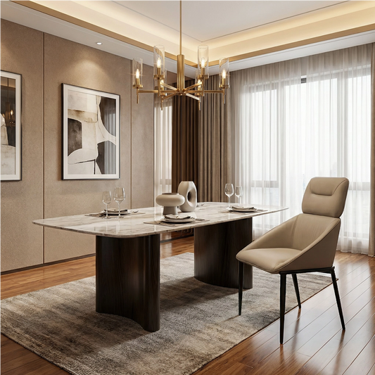 Rufio Dining Chair Beige