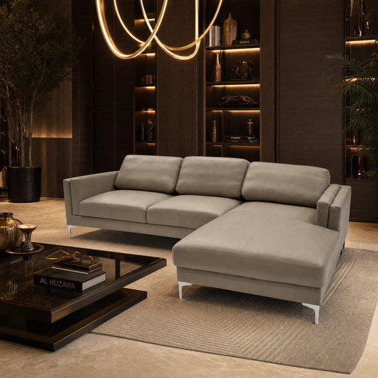 Agassi Full Leather Daybed Sofa