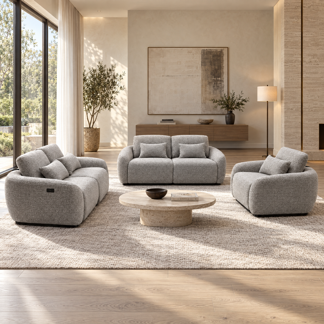 Babette Fabric Motion Sofa Set