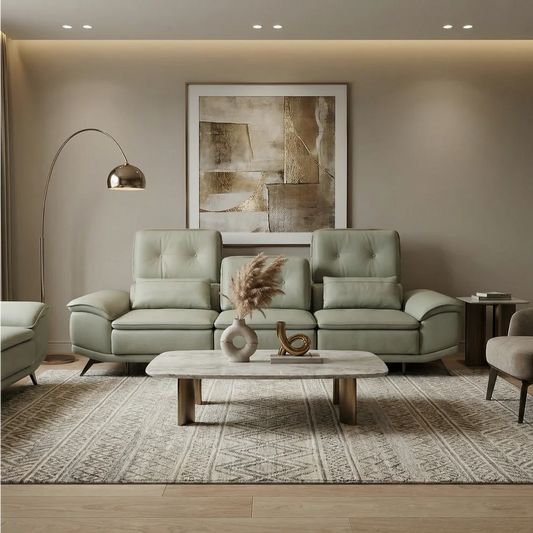 Estella Full Leather Electric Motion Sofa