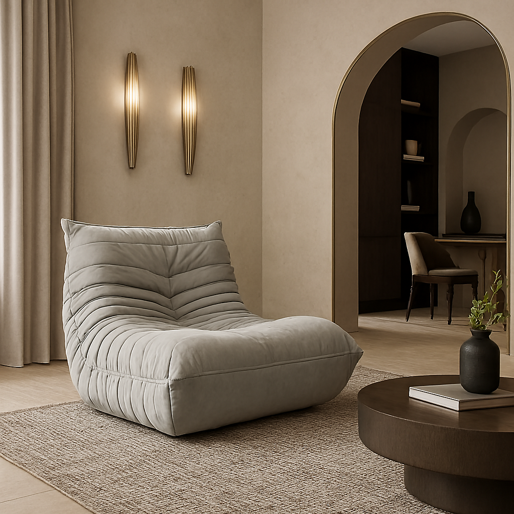 Raphael Sofa Chair Velvet Fabric