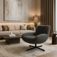 Load image into Gallery viewer, Juno Boucle Swivel Chair
