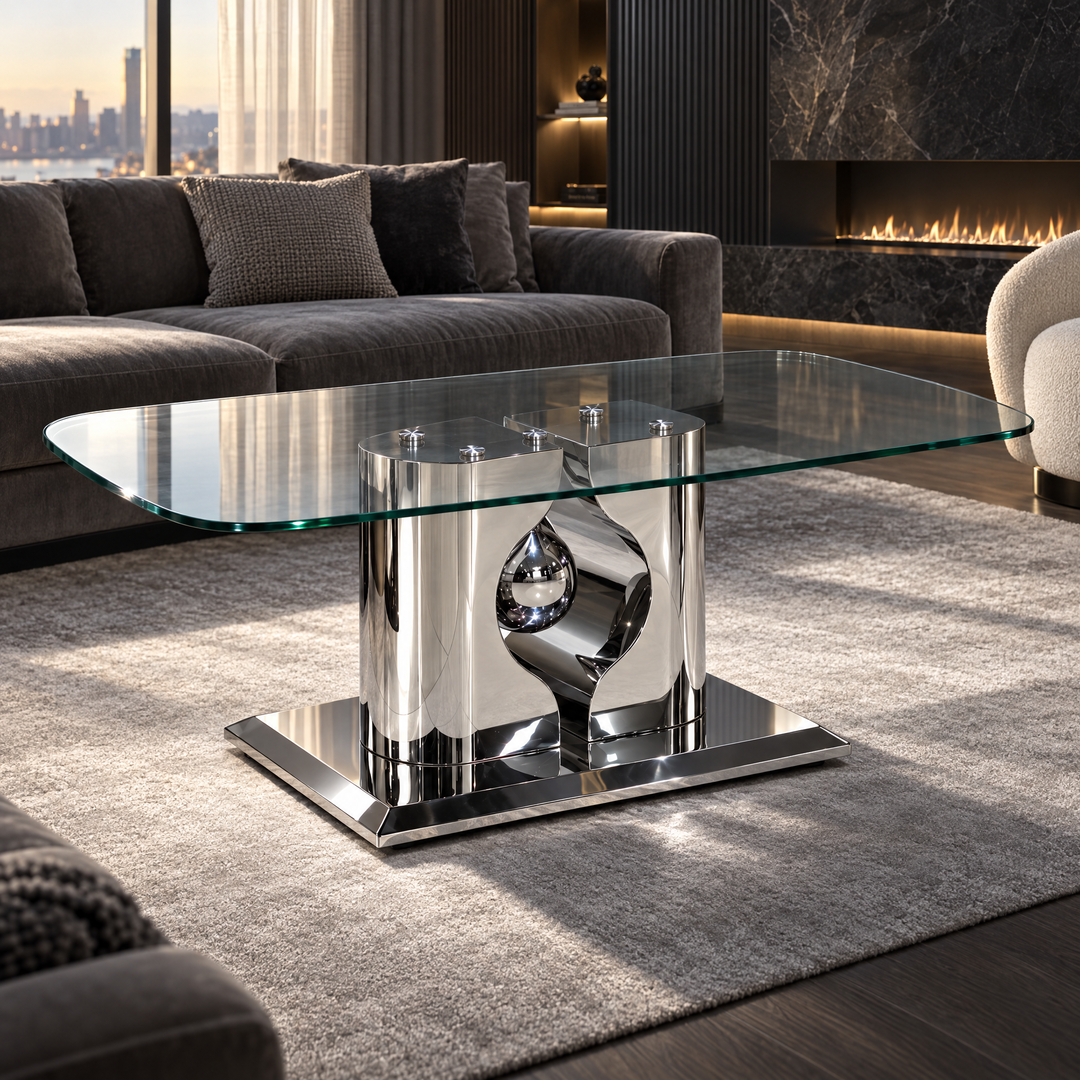 Nirvana Coffee Table Silver 2376-2