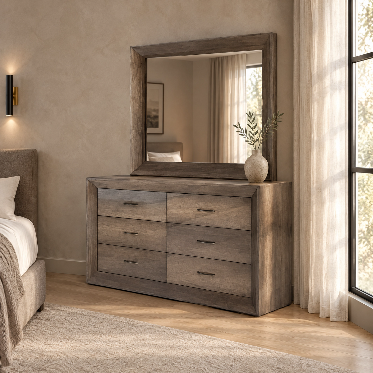 Riatto Dresser And Mirror
