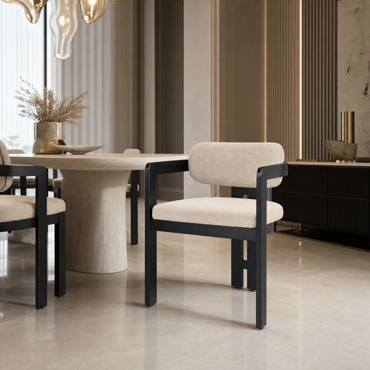 Venezia Boucle Dining Chair