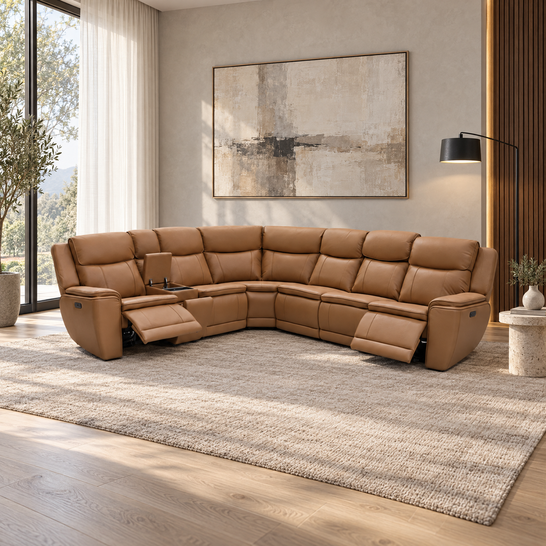 Blanco Corner Motion Sofa Set