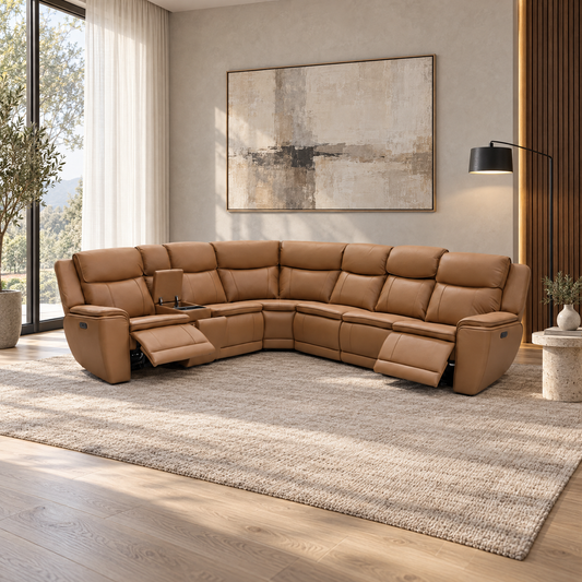 Blanco Corner Motion Sofa Set