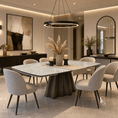 Load image into Gallery viewer, Villabella Extension Dining Table E-Marble
