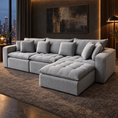 Load image into Gallery viewer, Vincenzo Fabric Modular Sofa
