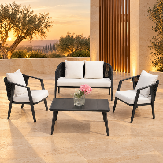 Alesso Rope Outdoor Sofa Set