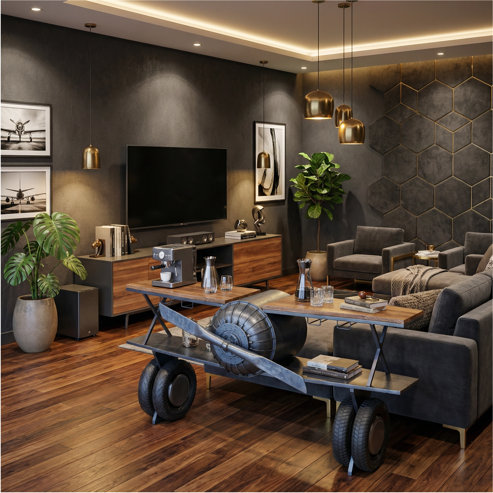 Delhi Iron & Wood Aeroplane Counter