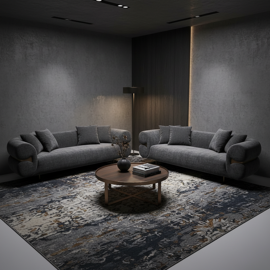 Rosalia Fabric Sofa Set