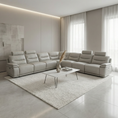 Load image into Gallery viewer, Falcone Full Leather Corner Motion Sofa
