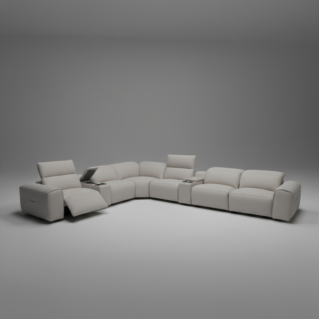 Bellagio Corner Electric Motion Sofa Set