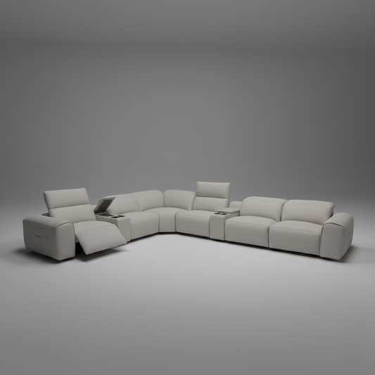Bellagio Corner Electric Motion Sofa Set