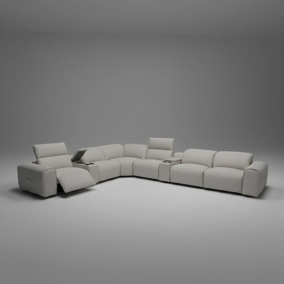 Bellagio Corner Electric Motion Sofa Set