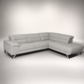 Alberto Full Leather Daybed Sofa
