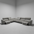 Load image into Gallery viewer, Elvaro Full Leather Modular Sofa

