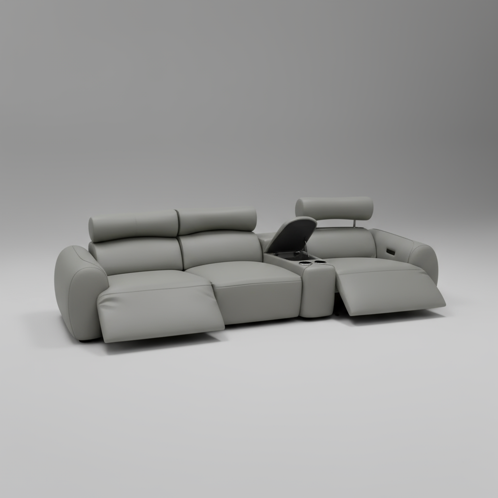 Marciano Full Leather Electric Motion Sofa