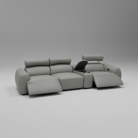 Marciano Full Leather Electric Motion Sofa