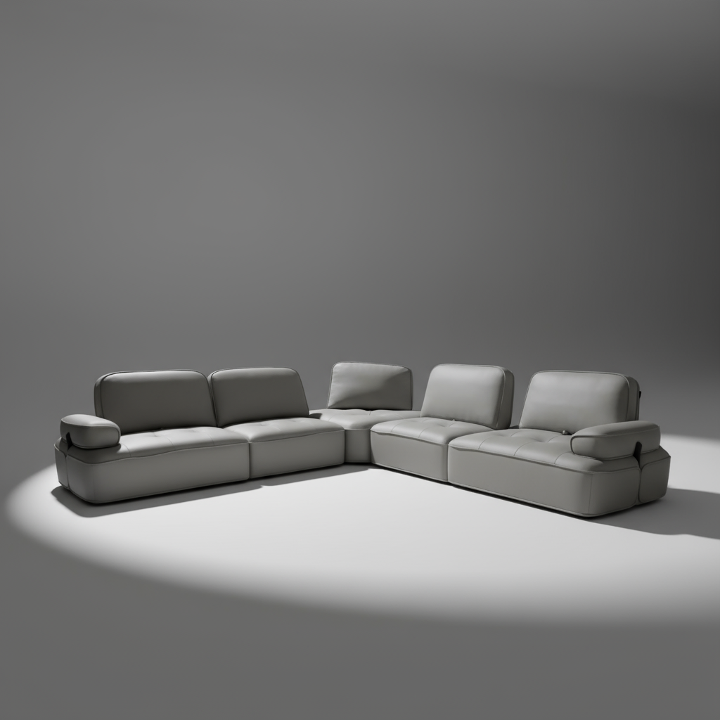 Marco Full Leather Modular Sofa