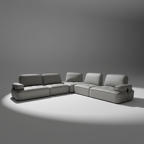Marco Full Leather Modular Sofa