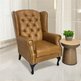 Load image into Gallery viewer, Chesterfield Wingback Full Leather
