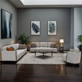 Load image into Gallery viewer, Lucca Sofa Set + Coffee Table+ Side Table + Pouf Natura Craft 05
