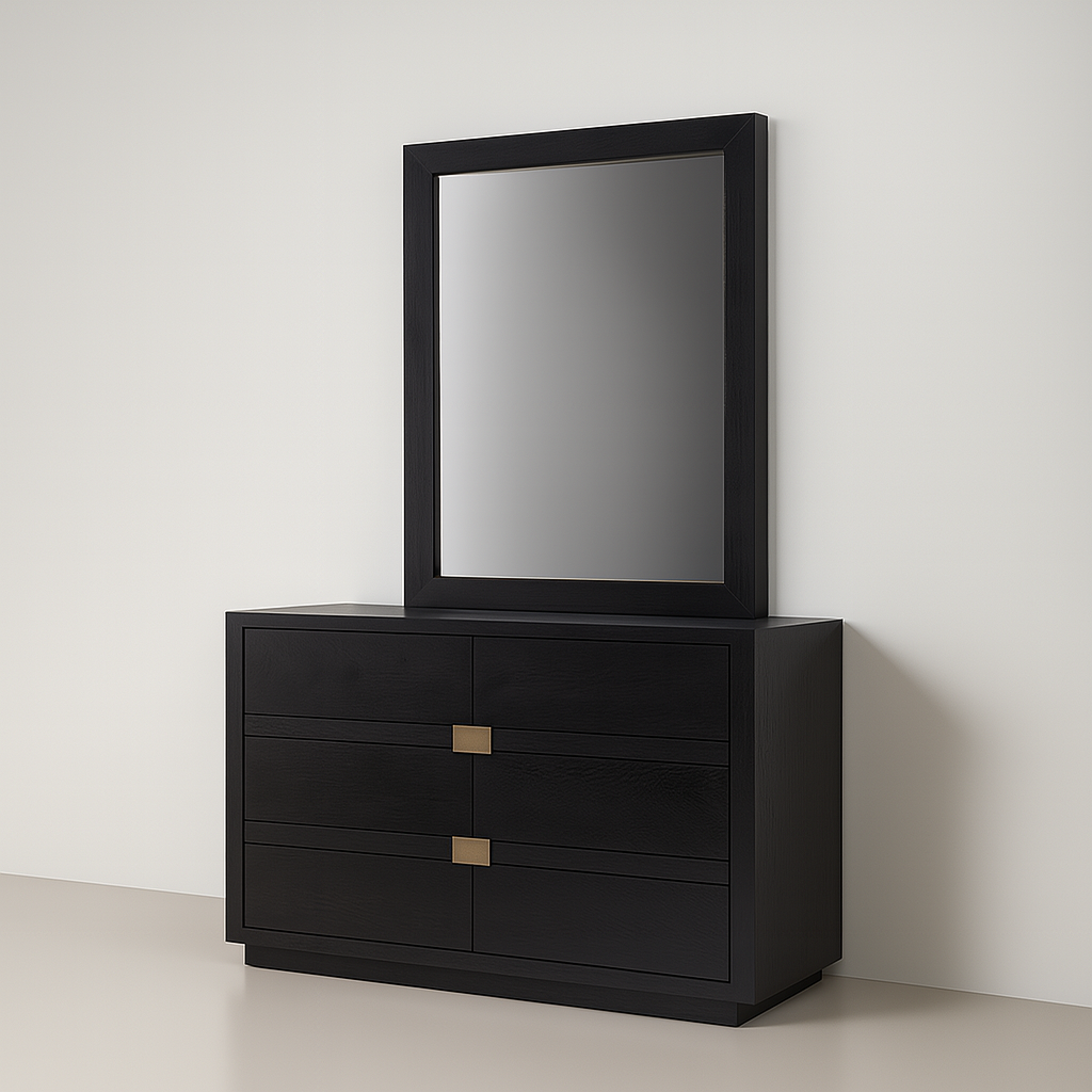 Luxe Dresser And Mirror