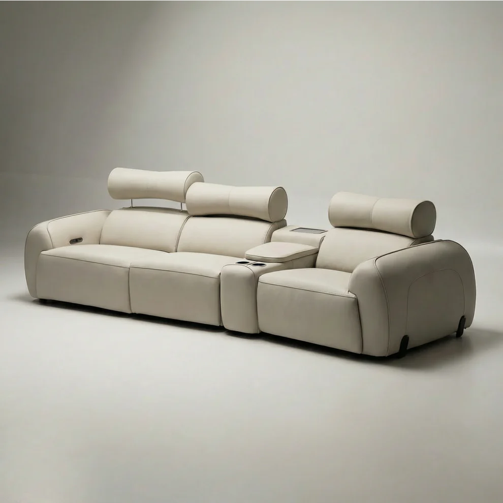 Marciano Full Leather Electric Motion Sofa